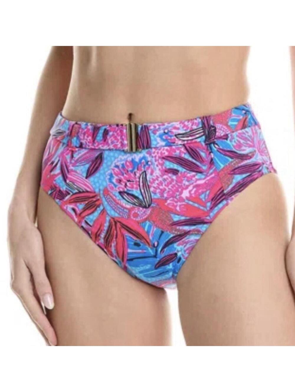 NWT Lilly Pulitzer Ruby Red Wild Times Design Sonnie Bikini Bottoms Size US 16